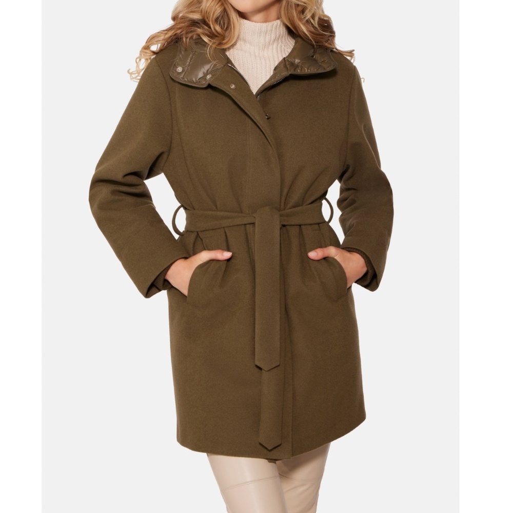 NWT | Norwegian Wool Cashmere Wool Hooded Down Parka | Sz M